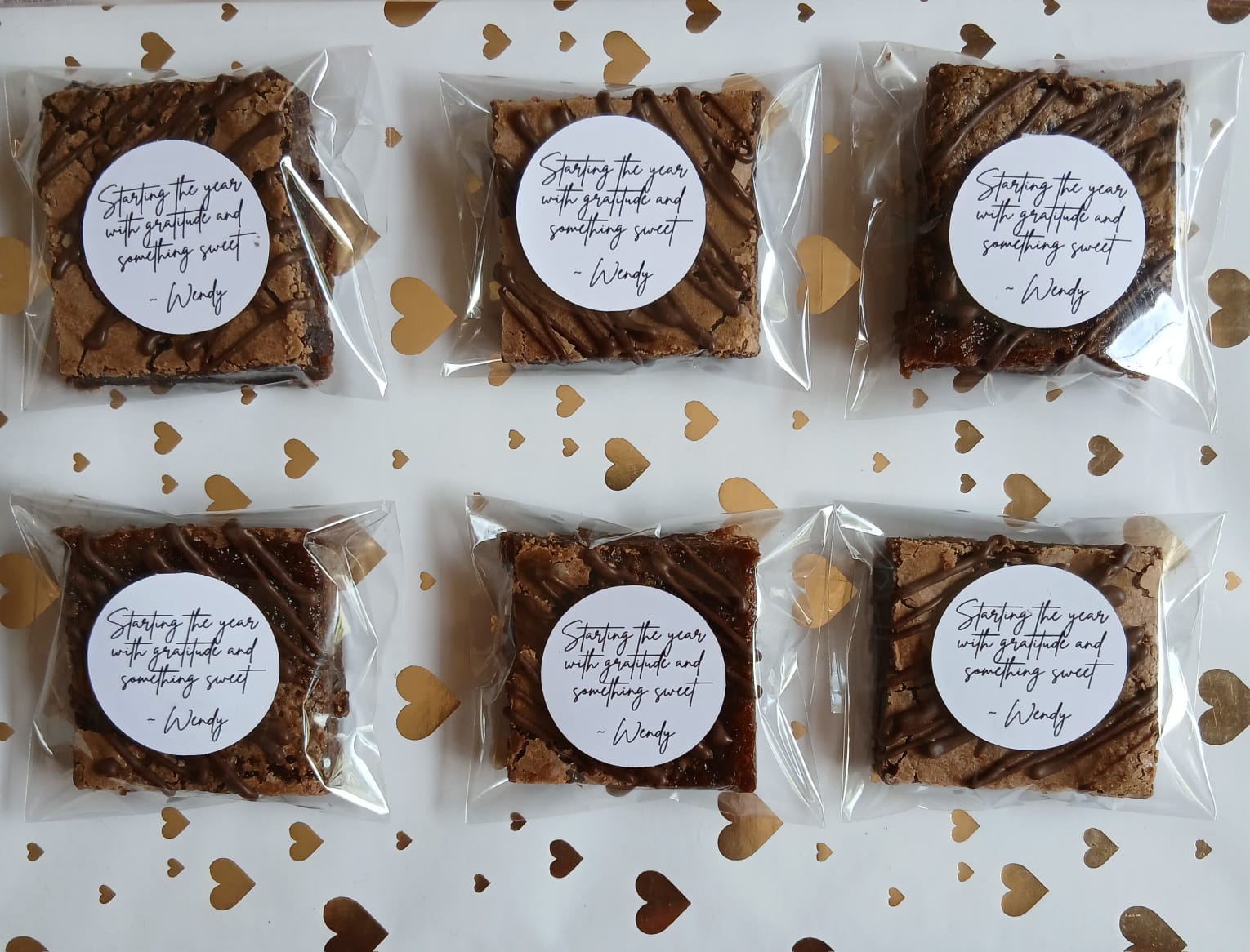 Individually Wrapped Brownies
