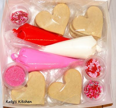 Valentines Cookie Kit (6 pieces)